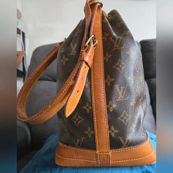 AUTHENTIC Louis Vuitton Monogram Noe GM bucket - Picture 8 of 11